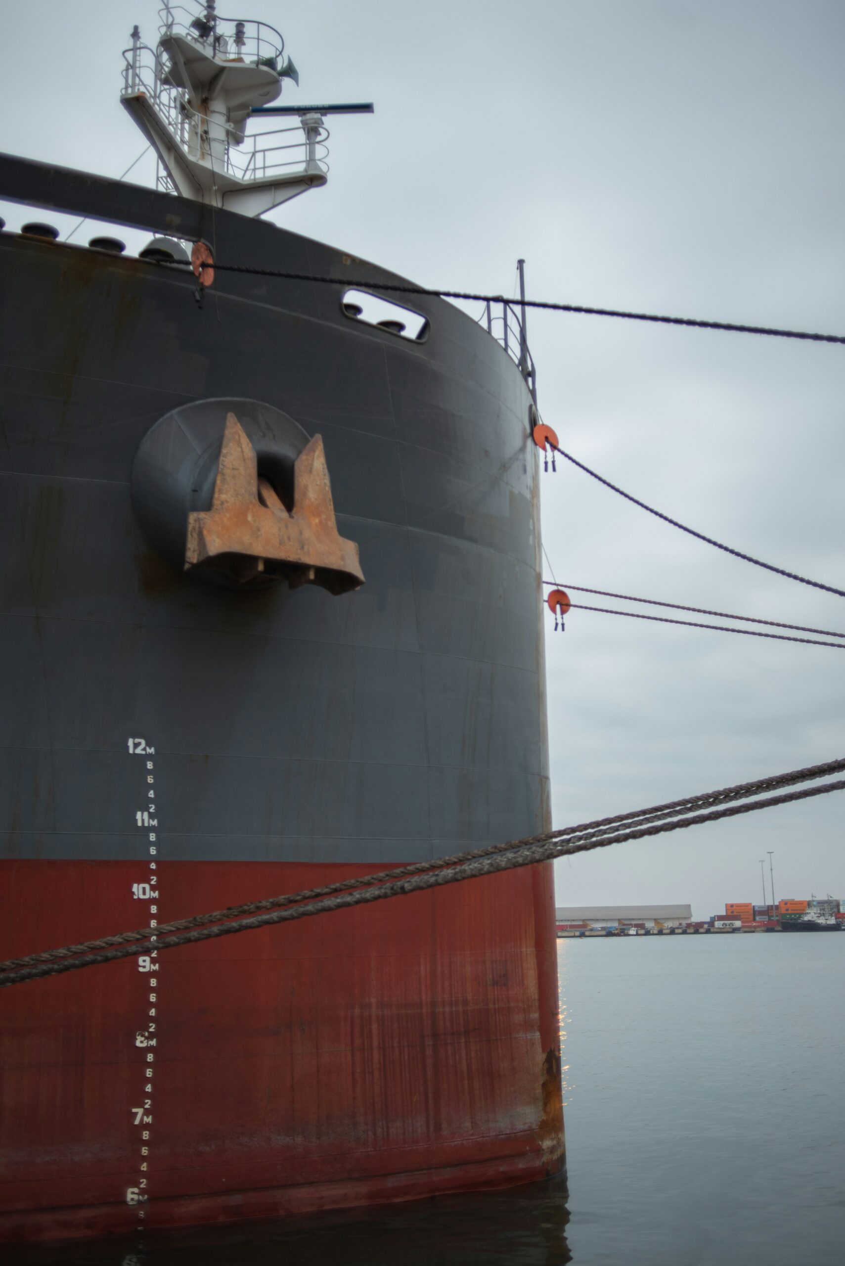 Bulk carrier bow (1)